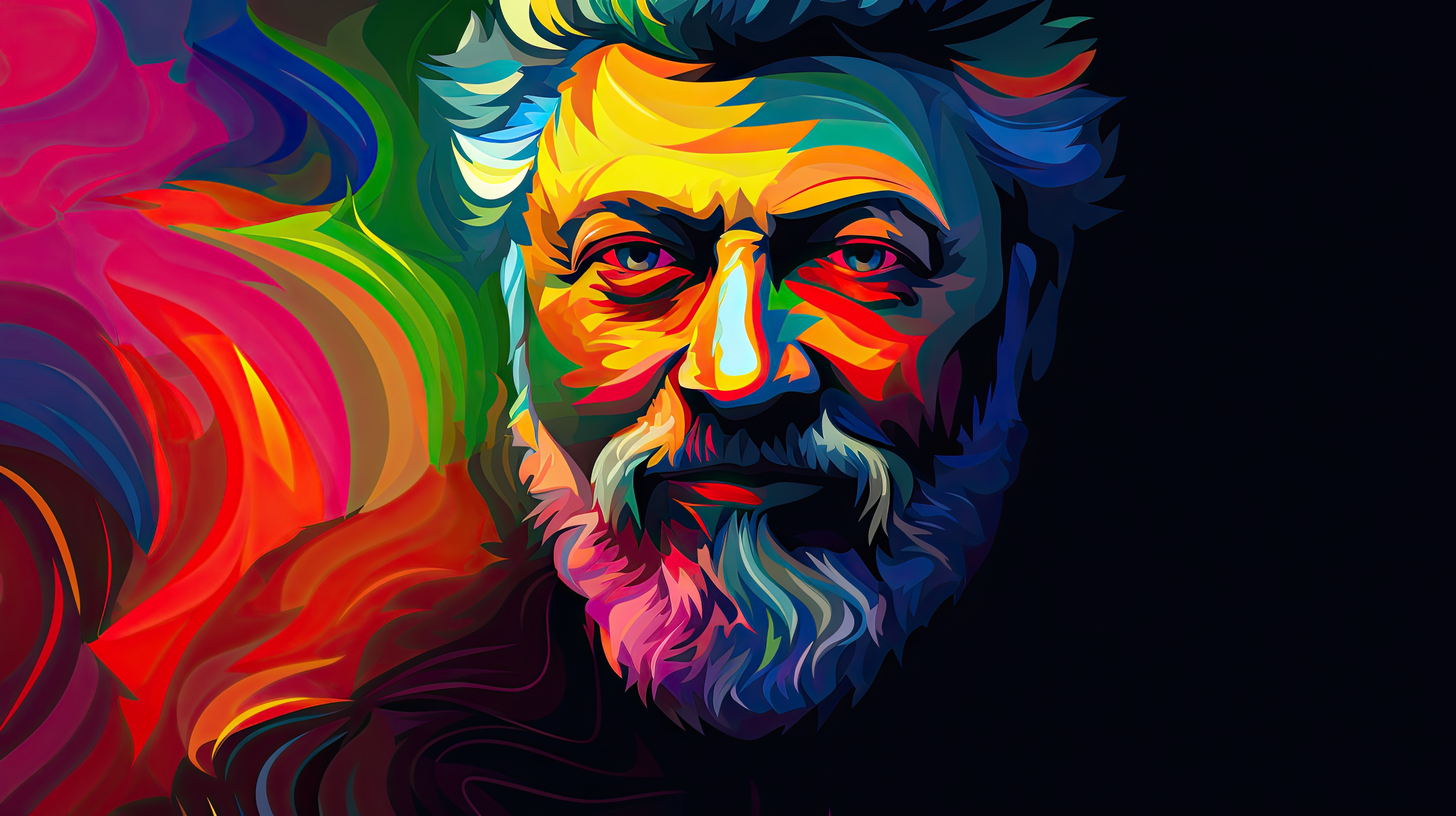 Deep Origin Discovery - Vibrant expression of discovering your true self